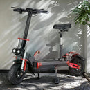 Dual drive 12" tires 2000W 21ah off-road alloy electric scooter for adult With large display screen constant speed cruise