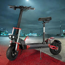 2000W 21ah off-road alloy electric scooter for adult, With large display screen, constant speed cruise Dual drive 12" tires