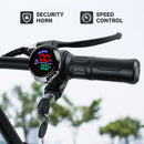 500W Adult  Shock Absorption  Electric Scooter with Seat  , 12 inch Commuter Electric Scooter  With Carry Basket - Up to 25 Miles 18.6MPH