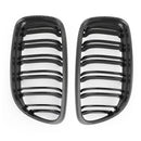 Front Kidney Grill Grilles Carbon Fiber Fit BMW E90/E91 LCI 3 Series 2008-2012 Generic