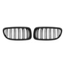 Front Kidney Grill Grilles Carbon Fiber Fit BMW E90/E91 LCI 3 Series 2008-2012 Generic