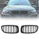 Front Kidney Grill Grilles Carbon Fiber Fit BMW E90/E91 LCI 3 Series 2008-2012 Generic