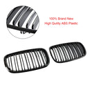 BMW X5 M (E70) 2009-2013 Front Bumper Kidney Grille Grill Gloss Black