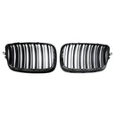 BMW X6 M (E71) 2009-2014 Front Bumper Kidney Grille Grill Gloss Black