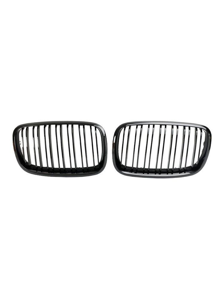 BMW X6 M (E71) 2009-2014 Front Bumper Kidney Grille Grill Gloss Black