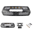 Tacoma TRD Pro 2016-2023 Grill Replacement Grille + ACC DRCC Garnish Sensor Cover + LED Lights
