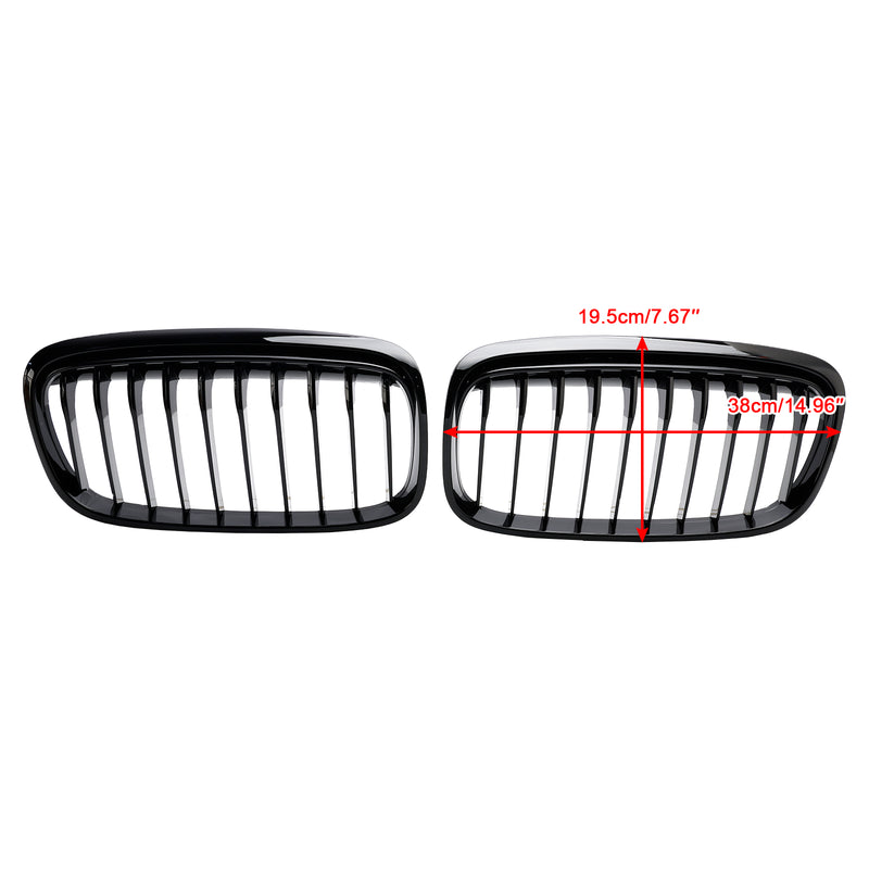 BMW 2 Series Gran Tourer F45 F46 2015-2018 Gloss Black Front Grille Grill