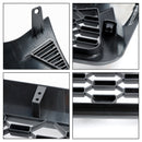 2005-2011 Tacoma Front Bumper Hood Grille Grill Replacement With TOYOTA letter Matte Black Generic