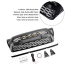 Matte Black Front Bumper Grille Grill Fit Toyota Tacoma 2005-2011 W/LED