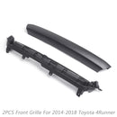 Toyota 4Runner 2020-2024 TRD PRO Black 2 Piece Front Bumper Grille Grill Generic