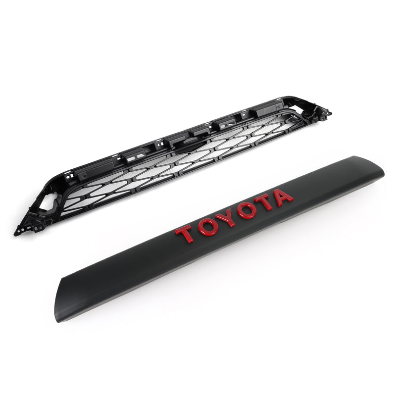 2014-2019 4Runner Trd Pro Grille with Red Letter Logo