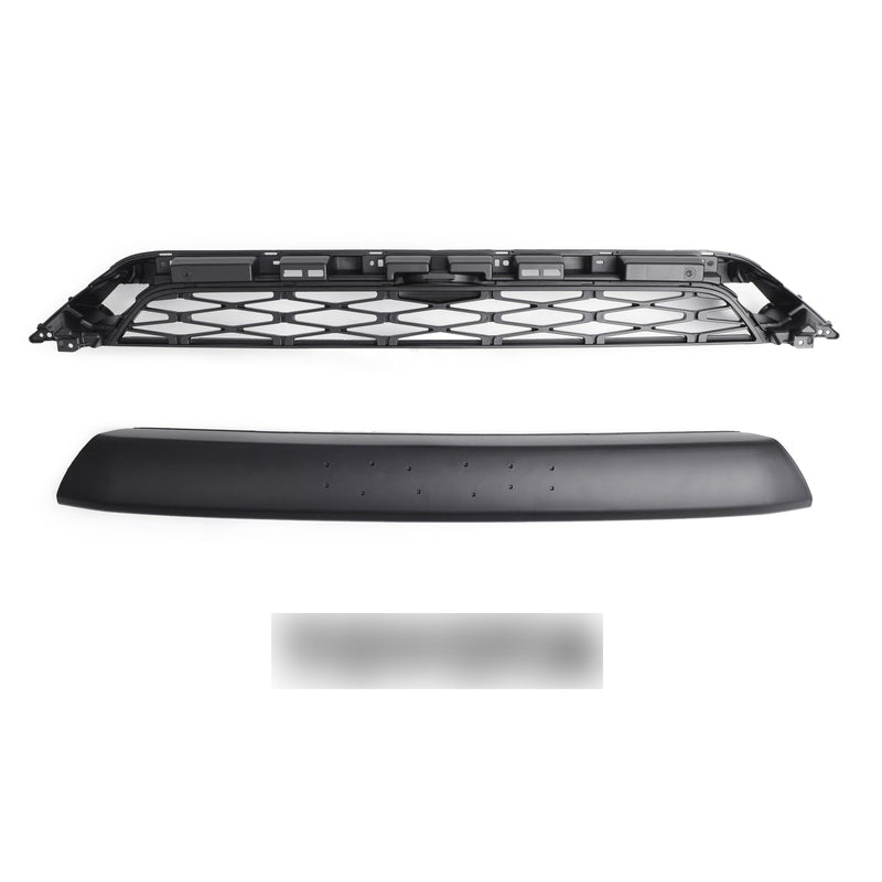 2014-2019 4Runner TRD PRO Toyota 2x Front Bumper Grille Grill with Black Logo Letter