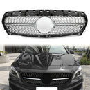 Diamond star grille grill Fit Mercedes-Benz R117 W117 CLA250 2013-2016 Silver