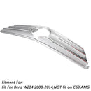 Chrome Front Grill Grille Fit Mercedes Benz C Class W204 C300 C350 2008-2014