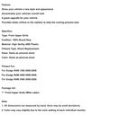 2006-2009 Dodge RAM 3500 Front Bumper Grill Grille