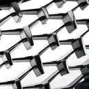 Diamond Front Upper Grille For BMW 4 Series F32 F33 F36 F82 14-2018 Gloss Black Generic