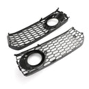 L+R Fog Light Grill Grille With Trim For Audi A5 S-Line S5 B8 RS5 2008-2012 Generic