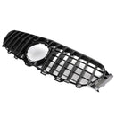 Mercedes Benz W213 E-Class E200 E300 E400 E43 2016-2019 GT Style Black Front Bumper Grille