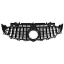 Mercedes Benz W213 E-Class E200 E300 E400 E43 2016-2019 GT Style Black Front Bumper Grille
