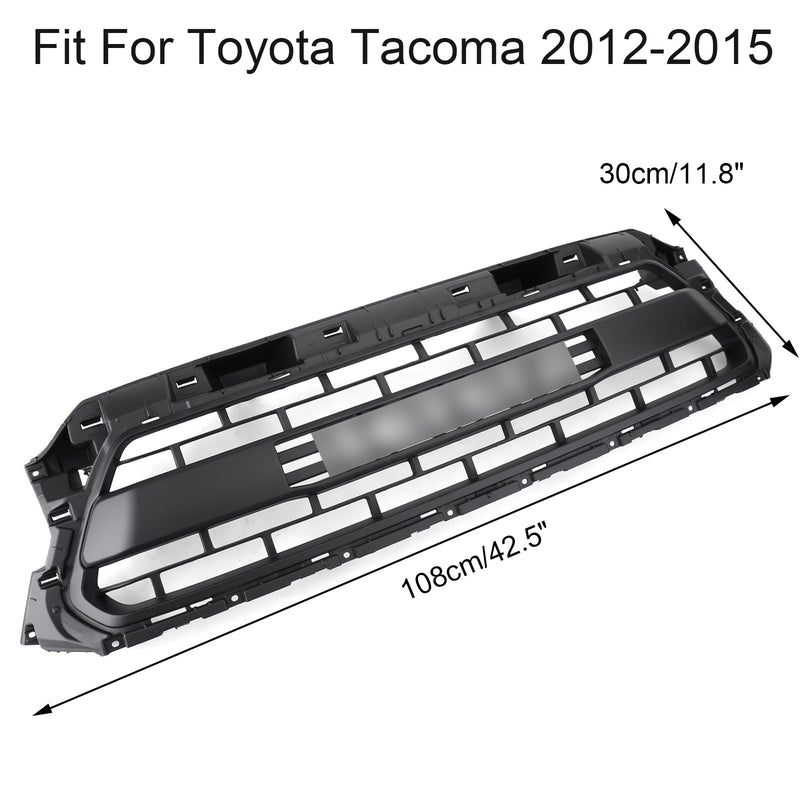 Toyota Tacoma TRD Pro 2012-2015 Grill Replacement Grille + LED Lights + Toyota Letter