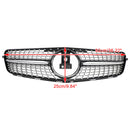 Diamond Front Bumper Grille Grill Fit C-Class Benz W204 C300 C350 2008-2014
