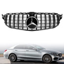 W205 C205 A205 2019 Mercedes-Benz GTR Style Grill Replacement Grille W/Camera Generic