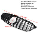 GTR Style Front Bumper Grill Grille fit Mercedes W205 C250 C300 C43 2015-2018