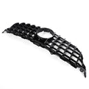 GTR Style Front Bumper Grill Grille fit Mercedes W205 C250 C300 C43 2015-2018