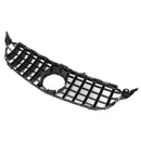 GTR Style Front Bumper Grill Grille fit Mercedes W205 C250 C300 C43 2015-2018