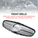 Diamond Front Bumper Grille Grill Fit Mercedes E-Class W212 2013-2016 Facelift