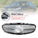 Diamond Front Bumper Grille Grill Fit Mercedes E-Class W212 2013-2016 Facelift