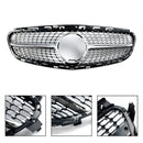 Diamond Front Bumper Grille Grill Fit Mercedes E-Class W212 2013-2016 Facelift