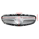 Diamond Front Bumper Grille Grill Fit Mercedes E-Class W212 2013-2016 Facelift