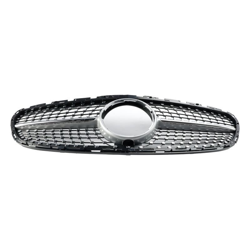 Diamond Front Bumper Grille Grill Fit Mercedes E-Class W212 2013-2016 Facelift