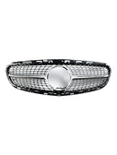 Diamond Front Bumper Grille Grill Fit Mercedes E-Class W212 2013-2016 Facelift