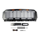 2021-2023 Ford F150 Raptor Replacement ABS Front Bumper Grille Grill W/ LED