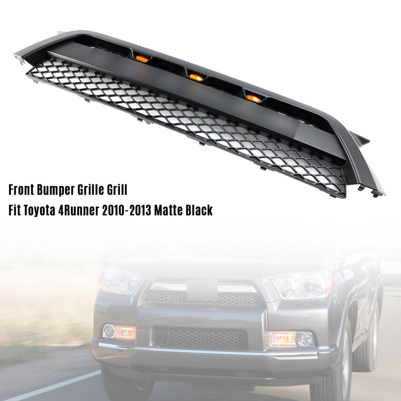 Toyota 4Runner | 2010-2013 | 4Runner | TRD Pro Grille | Matte Black + Toyota Letter + LED Lights