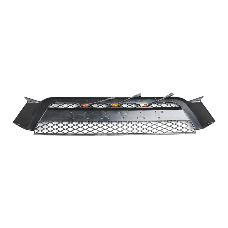 Toyota 4Runner | 2010-2013 | 4Runner | TRD Pro Grille | Matte Black + Toyota Letter + LED Lights