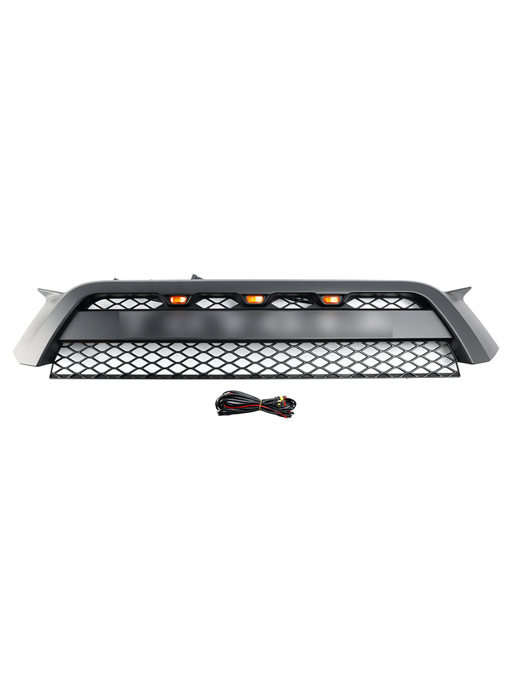 Toyota 4Runner | 2010-2013 | 4Runner | TRD Pro Grille | Matte Black + Toyota Letter + LED Lights