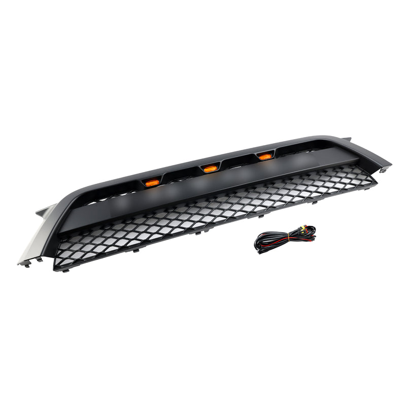 Toyota 4Runner | 2010-2013 | 4Runner | TRD Pro Grille | Matte Black + Toyota Letter + LED Lights