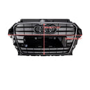 Front Bumper Grille Grill 8V3853651 Fit Audi A3 S3 2013-2016 Chrome