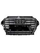 Front Bumper Grille Grill 8V3853651 Fit Audi A3 S3 2013-2016 Chrome