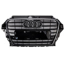Front Bumper Grille Grill 8V3853651 Fit Audi A3 S3 2013-2016 Chrome
