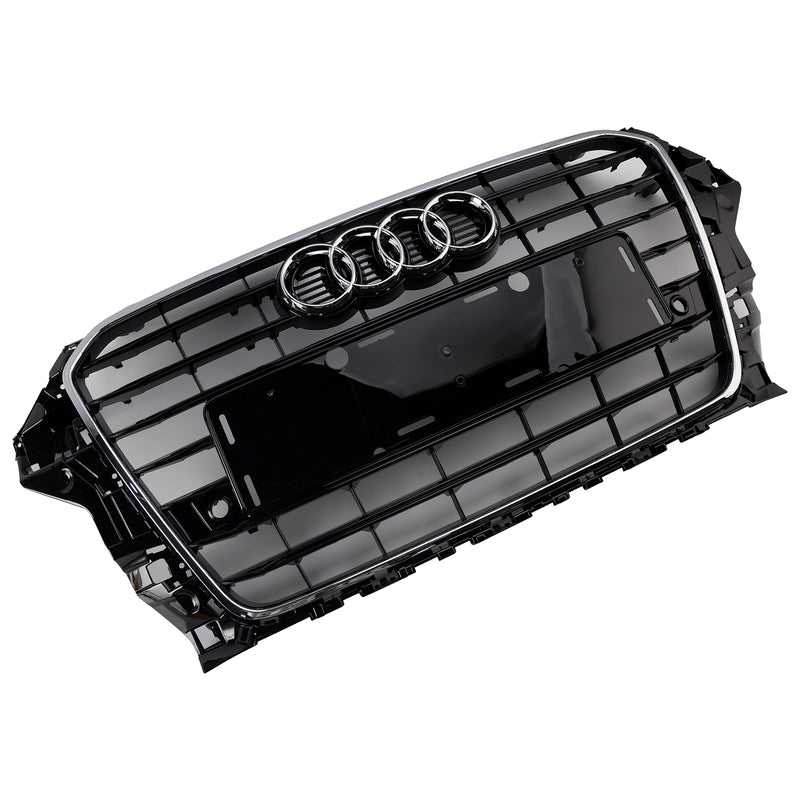 Front Bumper Grille Grill 8V3853651 Fit Audi A3 S3 2013-2016 Chrome