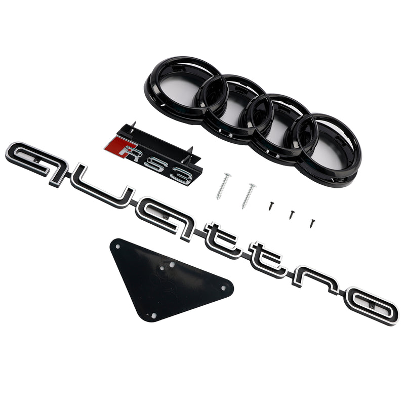 Audi A3 S3 2013-2016 RS3 Style Front Henycomb Bumper Grill Grille Generic