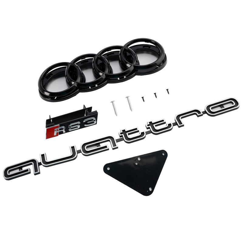 Audi A3 S3 2013-2016 RS3 Style Front Henycomb Bumper Grill Grille Generic