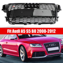 08-12 AUDI A5 S5 B8 RS5 Style Hood Henycomb Sport mesh Grille Grill Generic