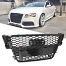 08-12 AUDI A5 S5 B8 RS5 Style Hood Henycomb Sport mesh Grille Grill Generic