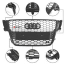 08-12 AUDI A5 S5 B8 RS5 Style Hood Henycomb Sport mesh Grille Grill Generic