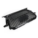Audi Q5 2013-2017 Gloss Black RSQ5 Style Honeycomb Mesh Sport Hex Grill Replacement Generic